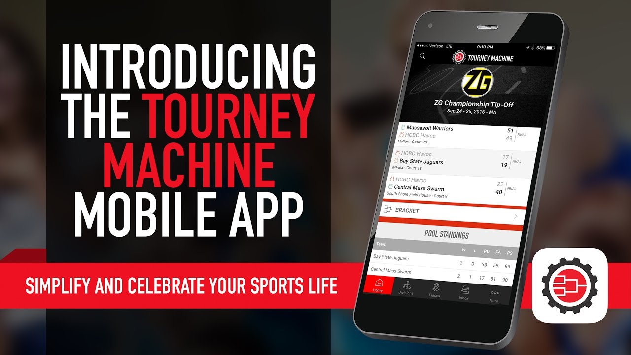 Tourney Machine App - Ensure the Best Tournament Experiences!
