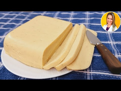 Amazing VEGAN CHEESE with 2 INGREDIENTS, Rich in Protein, Cheap, No Milk and No Flour at all!