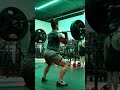 로우행 클린+파워클린 110kg