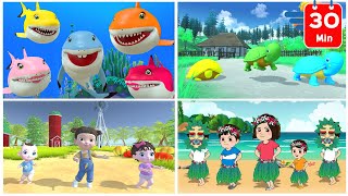 เบบี ชาร์ค  ฝนเทลงมา เต๋าเอ๋ยเต่า รวมฮิตเพลงเด็กสนุกๆ ได้ความรู้อื่นๆ ของเรา By KidsMeSong