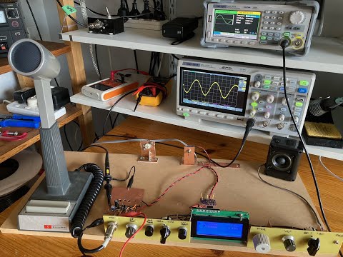 Homebrew 80m/40m SSB/CW Rig - Part 3: Mic Amplifier
