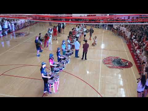 LNHS Drum Line: Pep Fest 2021-2022