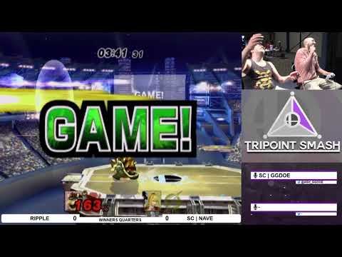 Ripple (Bowser, Charizard) vs SC | Nave (ZSS) - Tripoint Smash #19 PM Winner's Quarters