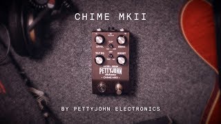 Video thumbnail for Pettyjohn Electronics Chime MKII Overdrive / Preamp (demo) by Aaron Sternke