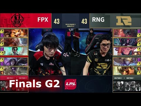 RNG vs FPX - Game 2 | Finals S9 LPL Summer 2019 | Royal Never Give Up vs FunPlus Phoenix G2
