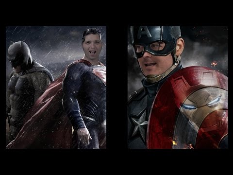 Batman v Superman VS Civil War Trailer Showdown! - CineFix Now Video