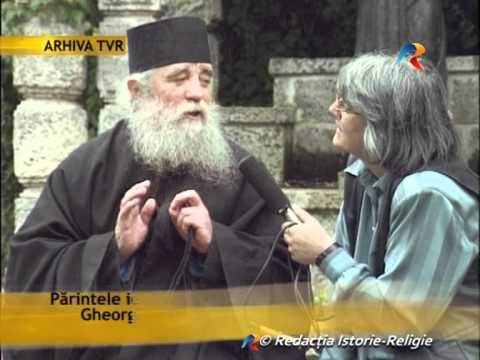 Pr. Gheorghe Gamaliil Boboc din Muntele Athos la emisiunea Universul credinței, TVR