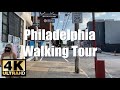 Walking Tour North Philadelphia To Center City 4K Narrated