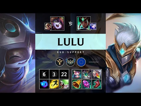 Lulu Support vs Karma: Shield Maker - EUW Challenger Patch 14.23
