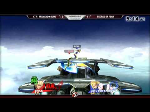 VS Weekly 6/2/16 - Winners R4 - Tremendo Dude (Shulk) vs. Degree of Fear (ZSS) - Smash 4