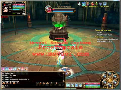 InsanityFlyFF Killing Monument Of Death - Angry me.. #4