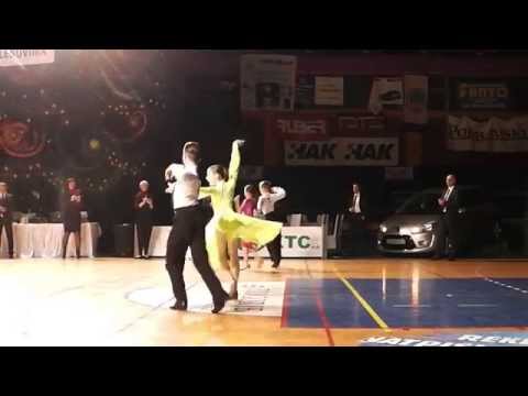 Jakov Bjelac i Magdalena Vidas   Croatian National Championship Latin 2014   Samba