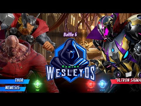 Thor & Nemesis VS Ultron Sigma