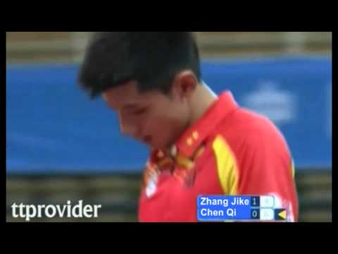 Chinese Superleague 2011: Zhang Jike-Chen Qi
