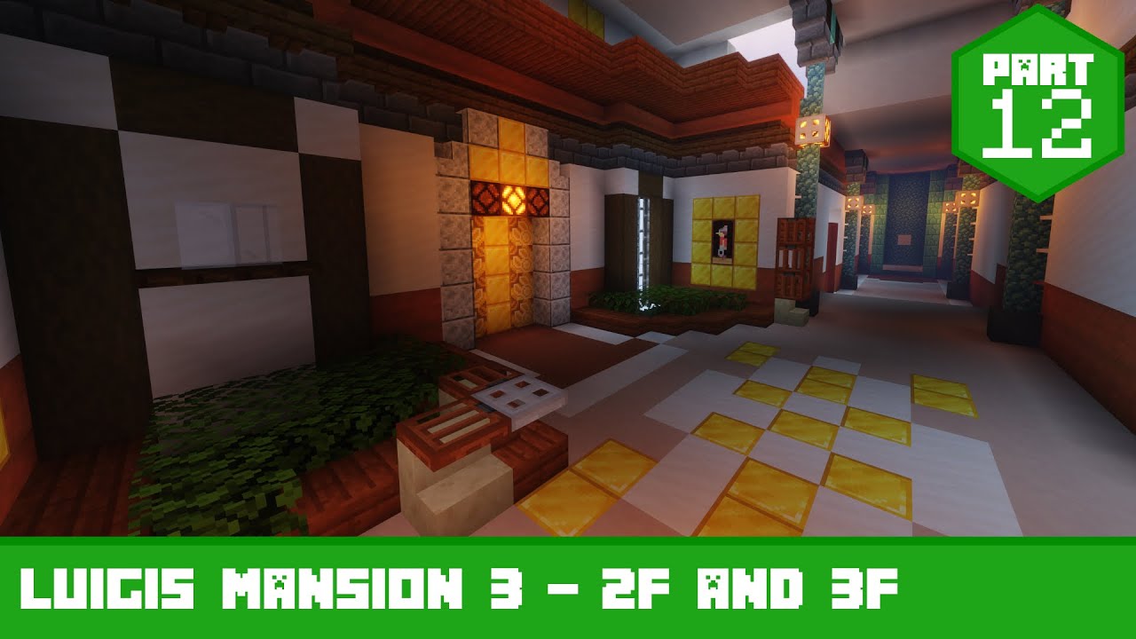 Luigi's Mansion Minecraft Map