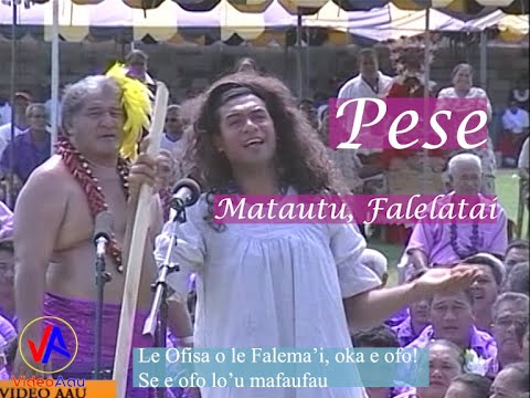 MATAUTU FALELATAI : Pese & Taualuga (2008)