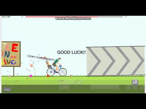 HAPPY WHEELS Best Bottle run EVER