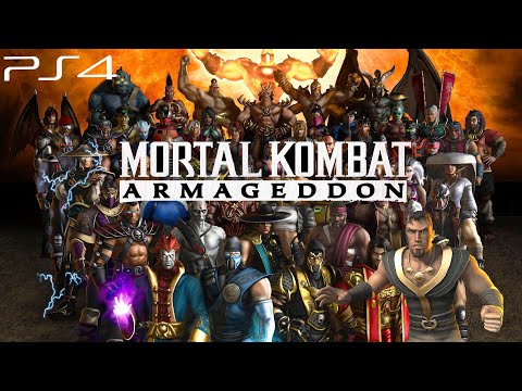 MORTAL KOMBAT ARMAGEDDON Konquest Gameplay Walkthrough FULL GAME - No Commentary