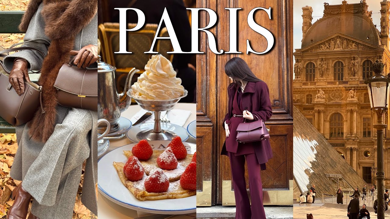 Paris vlog🇫🇷 パリジェンヌに大人気のPolèneでお買物🤎 パリで訪れるべき老舗カフェと、素敵な雑貨屋 | パリ旅行