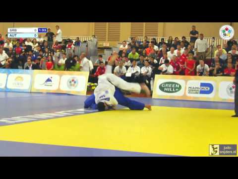 Judo 2013 Wold Championship Miami Cadets: Djukanovic (SRB) - Bubanja (AUT) [-81kg]