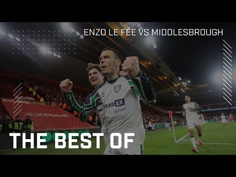 Player Of The Match Performance | Enzo Le Fée vs Middlesbrough