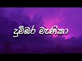Dumbara Manika දුම්බර මැණිකා Dilshan Maduranga Lyrics Video