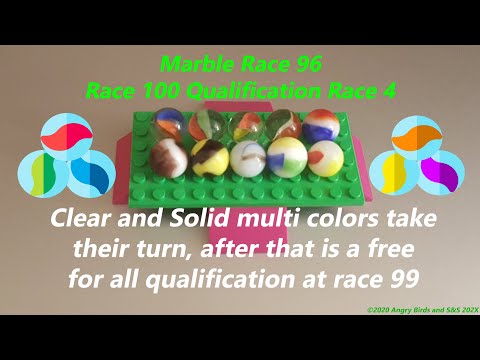 Marble Race 96 (Race 100 Qualification Race 4)