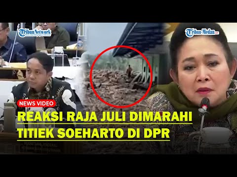 TERIAK TITIEK di Depan Menhut Raja Juli, Marah Lihat Truk Bawa Kayu Usai Banjir Bandang Sumatera