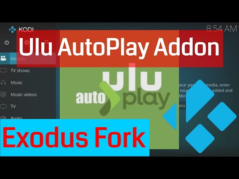 Install Ulu Autoplay Kodi Addon Exodus Fork