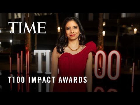 Anima Anandkumar Accepts Her TIME100 Impact Award