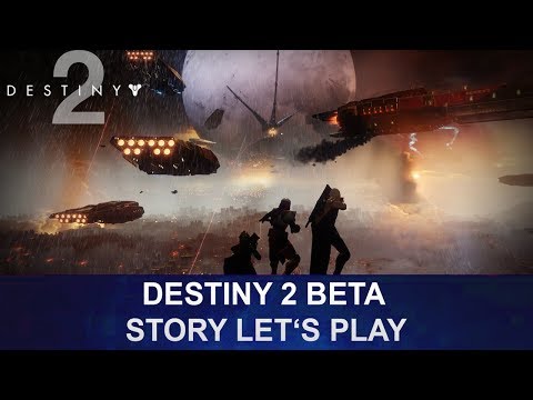 Destiny 2 Beta: 1. Mission: Homecoming Let's Play (Deutsch/German)