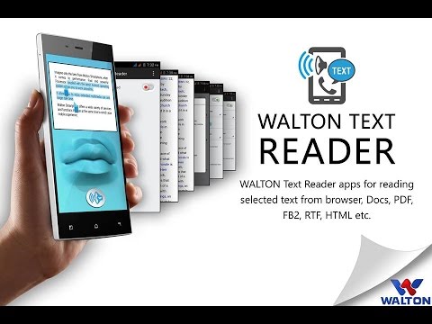 WALTON Text Reader Video