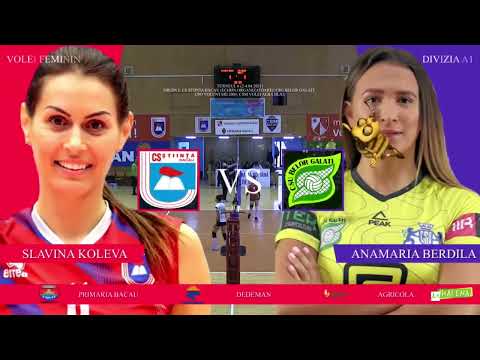 LIVE 🎥: CS Știința Bacău – CSU Belor Galați / VOLEI 2021