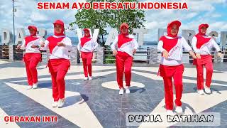 Download lagu Senam Ayo Bersatu 2 | versi lengkap (pemanasan,  inti, pendinginan) | Indonesia Bugar 2045 mp3