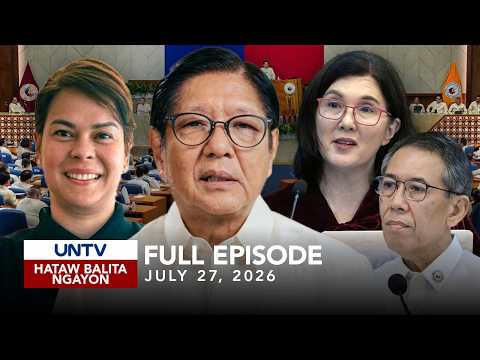 UNTV: Hataw Balita Ngayon | July 27, 2026