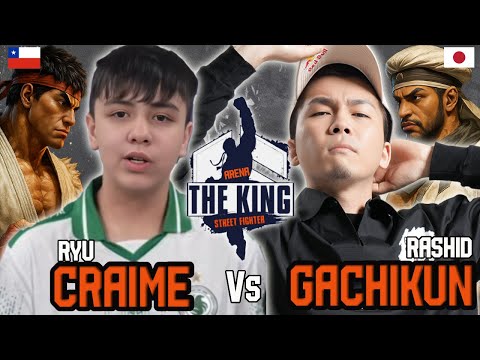 🔥 SF6 ▰ Craime (Ryu) vs Gachikun (Rashid) ▰ Street Fighter 6🔥