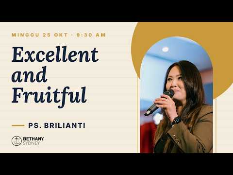 Excellent and Fruitful