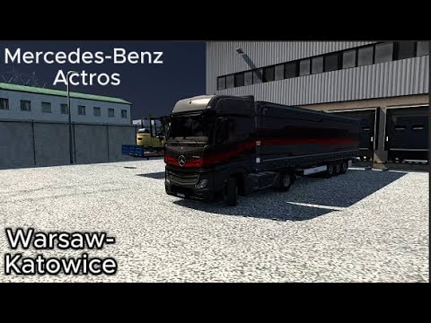 ETS2 | Warsaw-Katowice | Mercedes-Benz Actros | in 4K