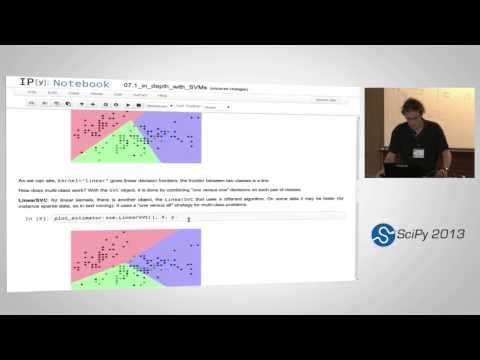 Intro to scikit-learn (II), SciPy2013 Tutorial, Part 1 of 2