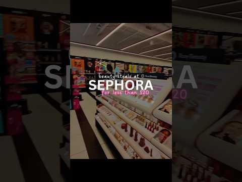 Sephora Beauty Steals for less than $20. #makeup #sephora #sephorahaul  #beautiful #beautytips