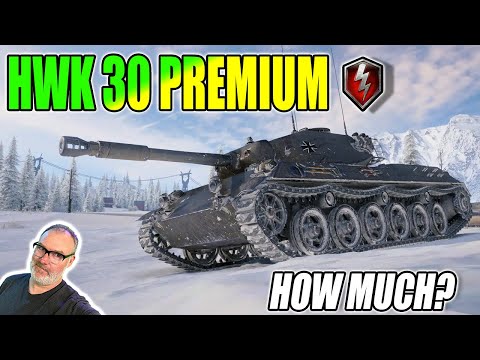 HWK 30 MASTERCLASS Tier 8 Premium Light WORLD OF TANKS BLITZ