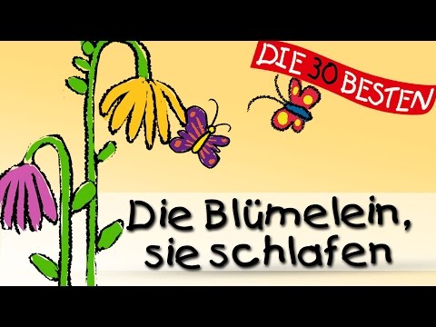 Die Blümelein, sie schlafen - Die besten Schlaflieder || Kinderlieder