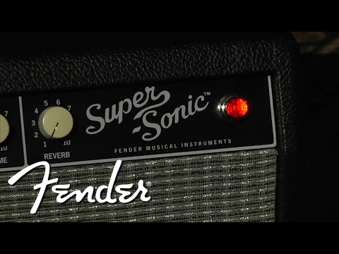 Fender Super-Sonic 22 1x12" 22-watt Tube Combo Amp - Black image 4