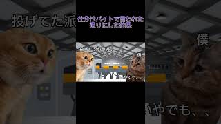 仕分けバイトで言われた通りにした結果　 #catmemes #猫マニ #猫ミーム