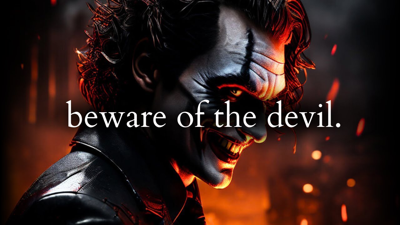 The Devil will try to distract you from your path - Joker Speech (Dark Motivation)
