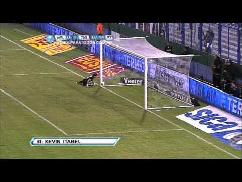 Gol Itabel. Vélez 0 Tigre 1. Torneo Final 2013. Fecha 11. Fútbol para Todos.