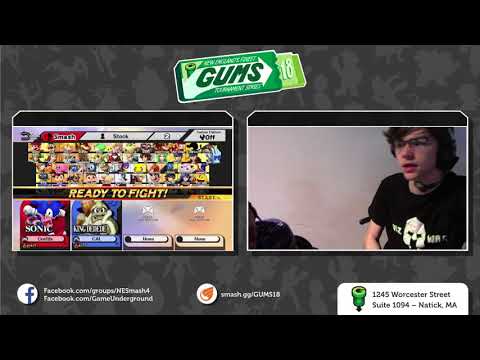 GUMS 18 Singles (Winner's Semis) - Craftis (Sonic) vs PwnagePolice (Dedede/Mr G&W)