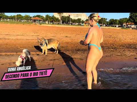 DECENDO PARA O RIO TIETÊ interior de São Paulo ☀️🌴🌴☀️