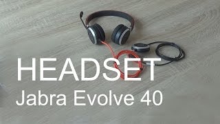 JABRA Evolve 40 MS Stereo (6399-823-109) - відео 3