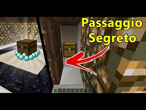 PASSAGGIO SEGRETO CON LA PORTA - MINECRAT TUTORIAL ITA
